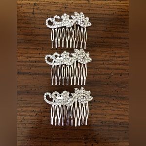 Rhinestone Hair combs